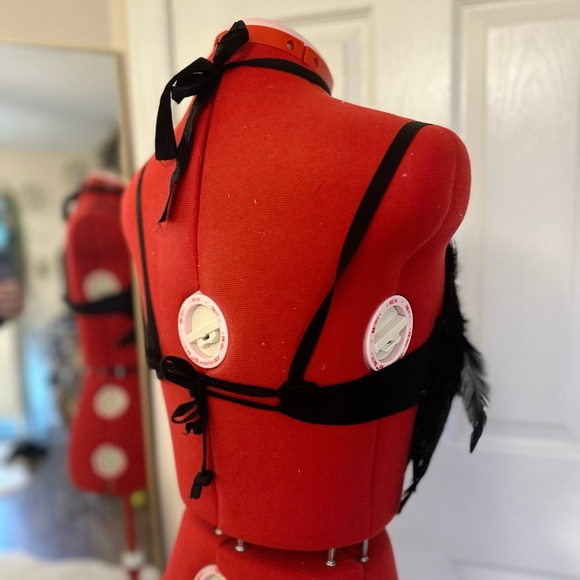 Custom Handmade One of a Kind Rave Party Festival Bra - Picture 13 of 14